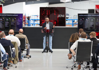 Photocentric eine Podiumsdiskussion zum Thema Industrie 4.0 gemeinsam mit Make UK